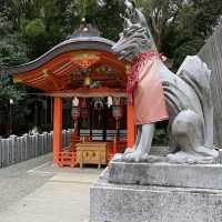 ⛩️神戶 生田神社 繪馬是愛心❤️跟熊熊🐻造型 超卡哇伊