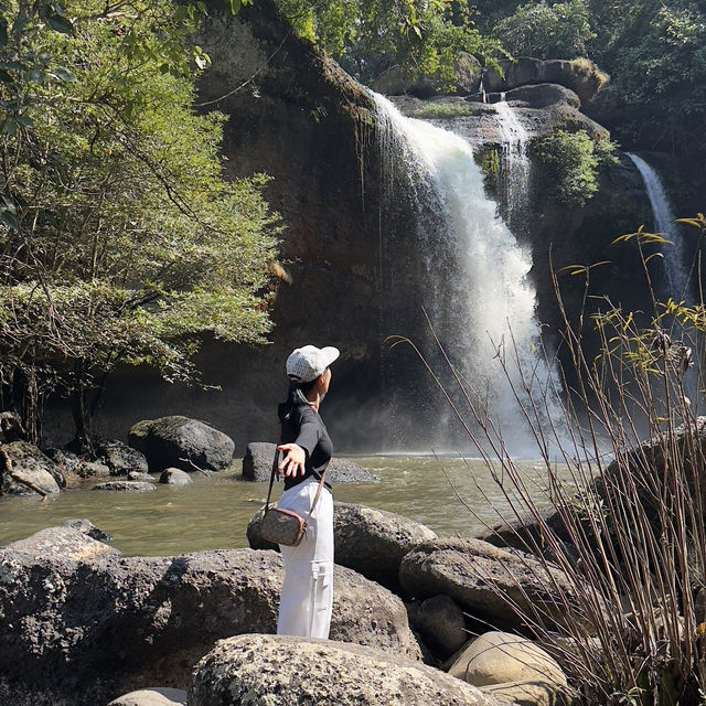 🏕️น้ำตกเหวสุวัต อุทยานเขาใหญ่