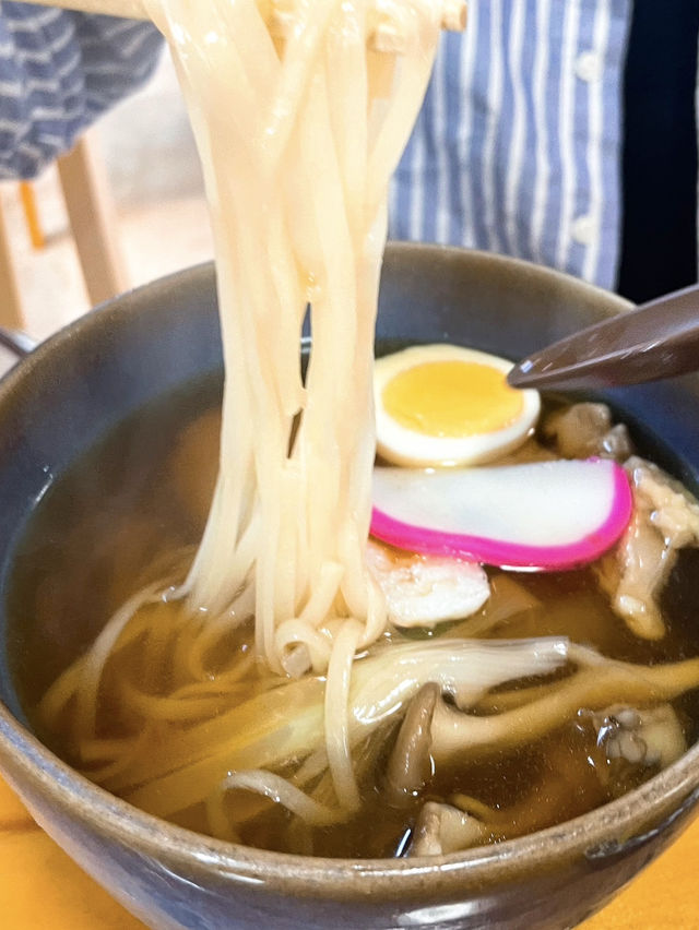 【田沢湖】田沢湖駅前✨艶々きりたんぽ稲庭うどん✨