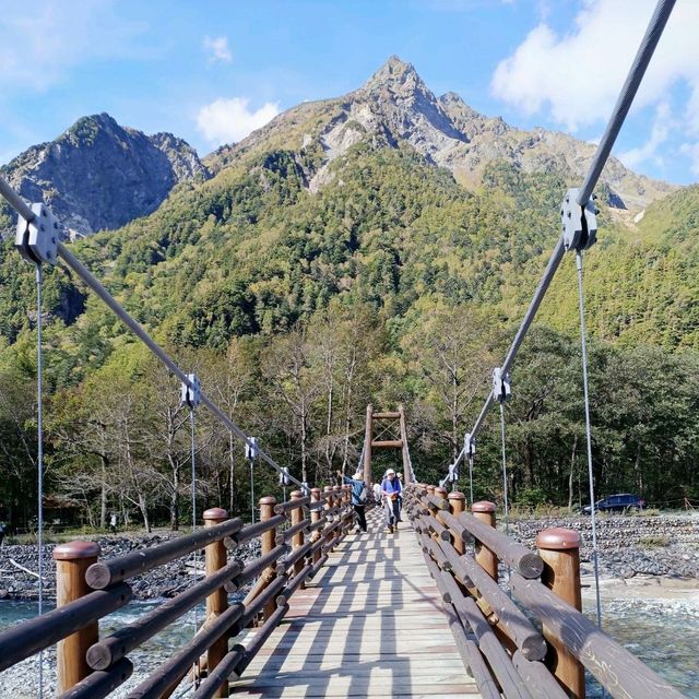 日本中部之旅：上高地明神橋