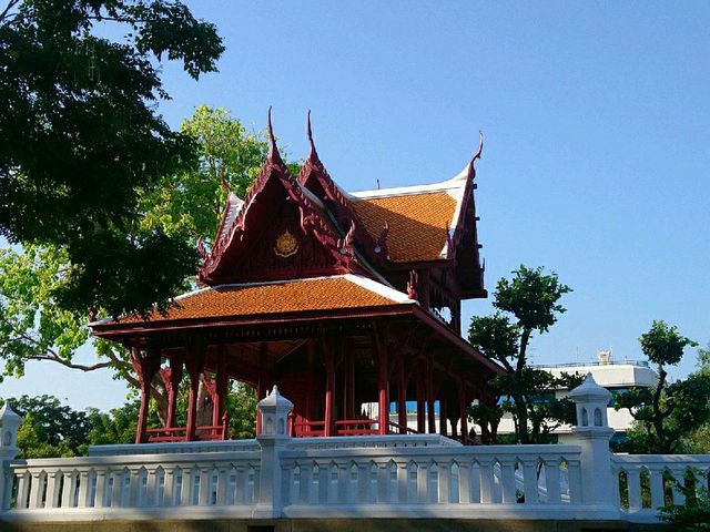 ชวนคุณพ่อชมป้อมพระสุเมรุ สวนสันติชัยปราการ