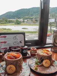 京都嵐山｜人氣甚高的火炙火山和牛蓋飯店