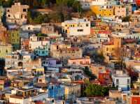 Colorful skyline of Guanajuato