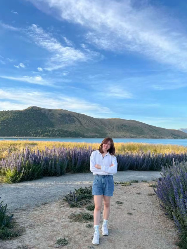 Lake Tekapo ทะเลสาบสีฟ้าที่ถูกต้อง 🩵