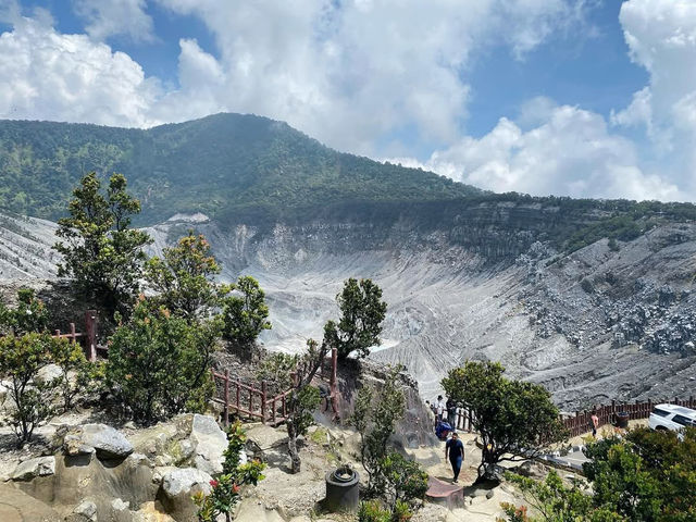 Thrilling Adventure at Tangkuban Perahu