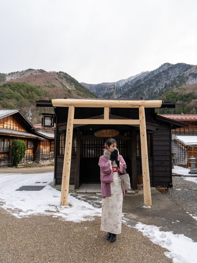 実はここ〇〇〇\ジブリの世界観/ここは長野県にある奈良井宿💫