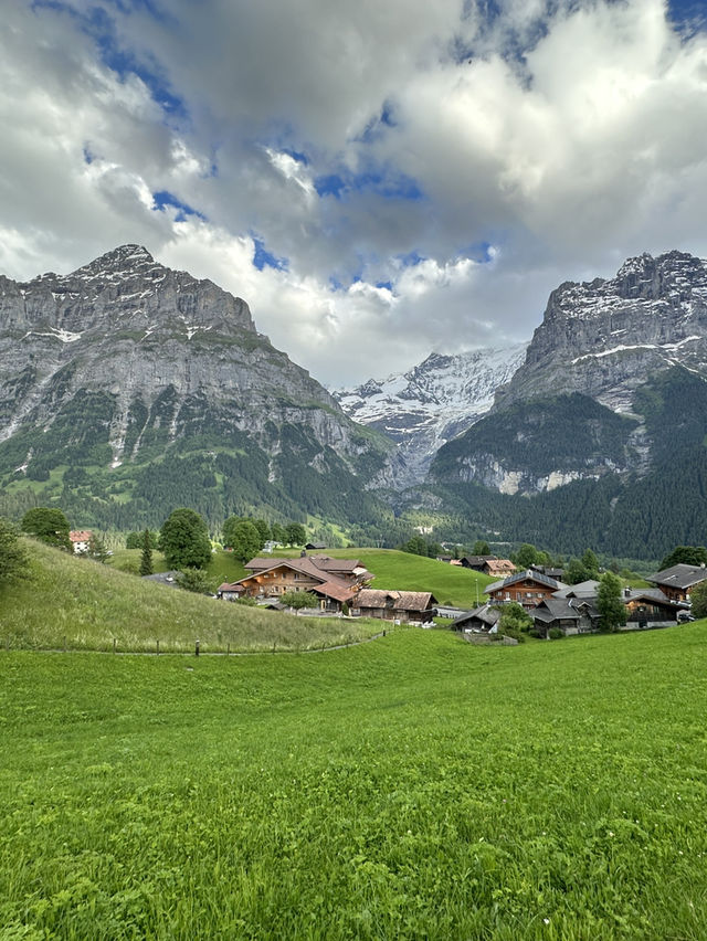 2024最美風景—造訪人間仙境瑞士Gwindelwald 小鎮