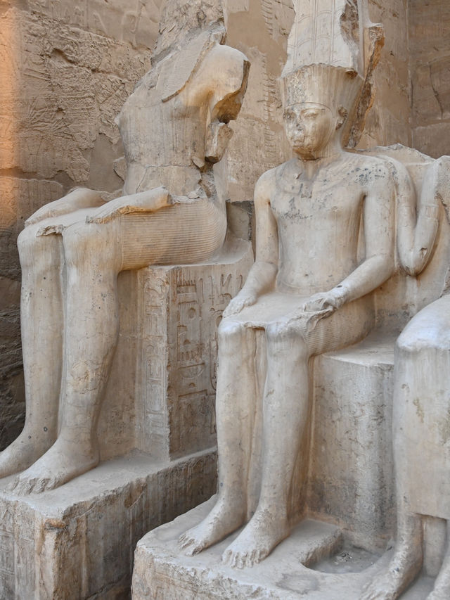 Luxor Temple บรรยากาศ 2 เวลา พระอาทิตย์ตก