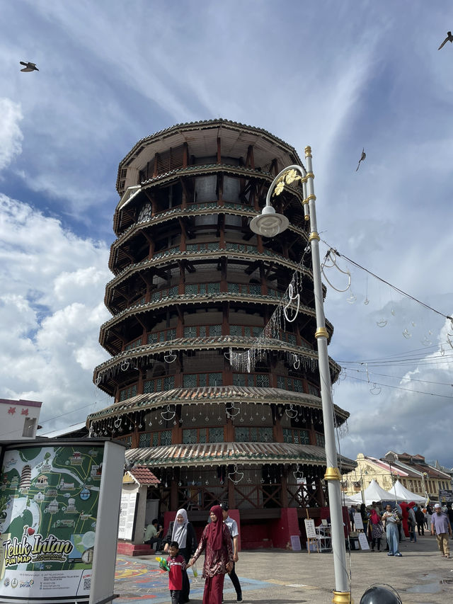 Famous Leaning Tower of Teluk Intan