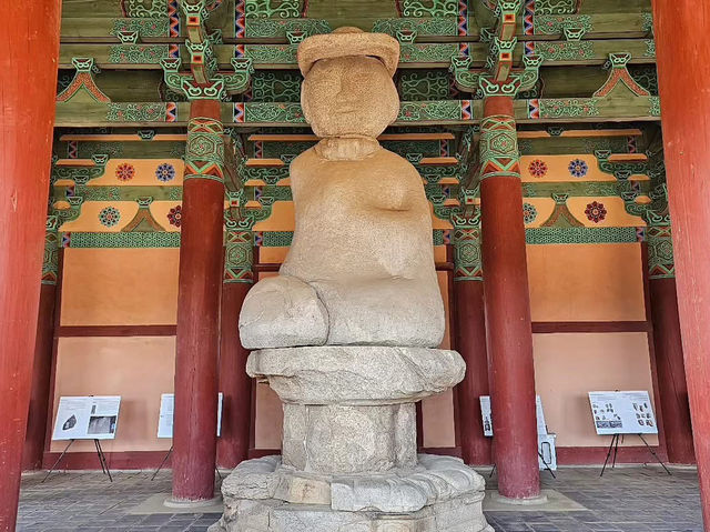 대한민국 충청남도 부여군 정림사지 입니다. 