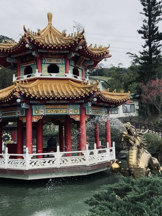台北｜貓纜指南宮站，敲響祈福鐘