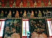 泰國曼谷湄南河畔著名古跡寺廟景點：Wat Suwannaram Ratchaworawihan，氣勢恢宏寺廟建築，十六世紀精美壁畫，適合打卡拍照📸冥想