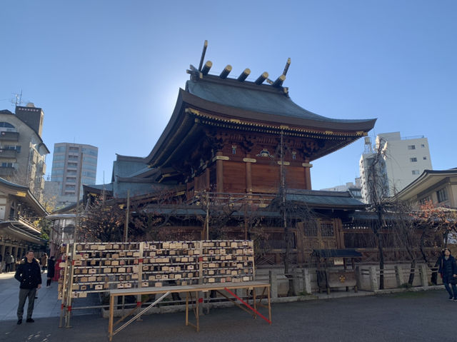 学問の神様　湯島天満宮！