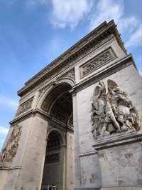 Triumphant views: Arc de Triomphe