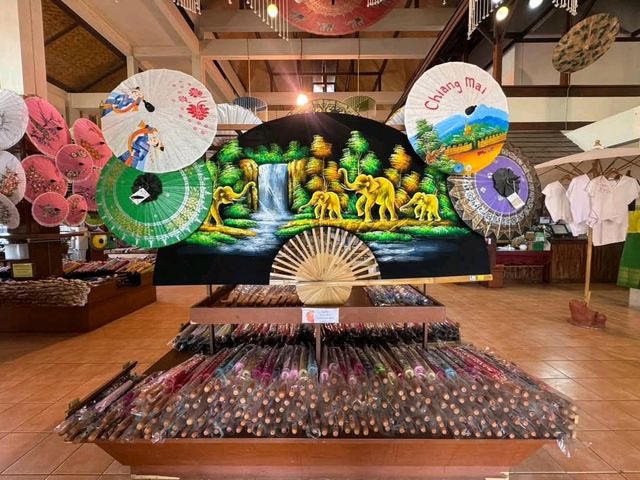 參觀清邁傳統百年手工製傘：博桑傘村 Bo Sang Umbrella Village