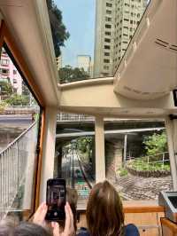 "The Peak Tram: Hong Kong’s Timeless Ascent"