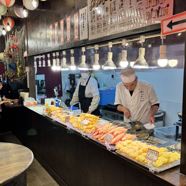 🇯🇵【京都】職人の技が際立つ天ぷらの専門店！天勝！(^^)