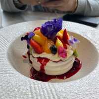 nice desserts and breakfast options