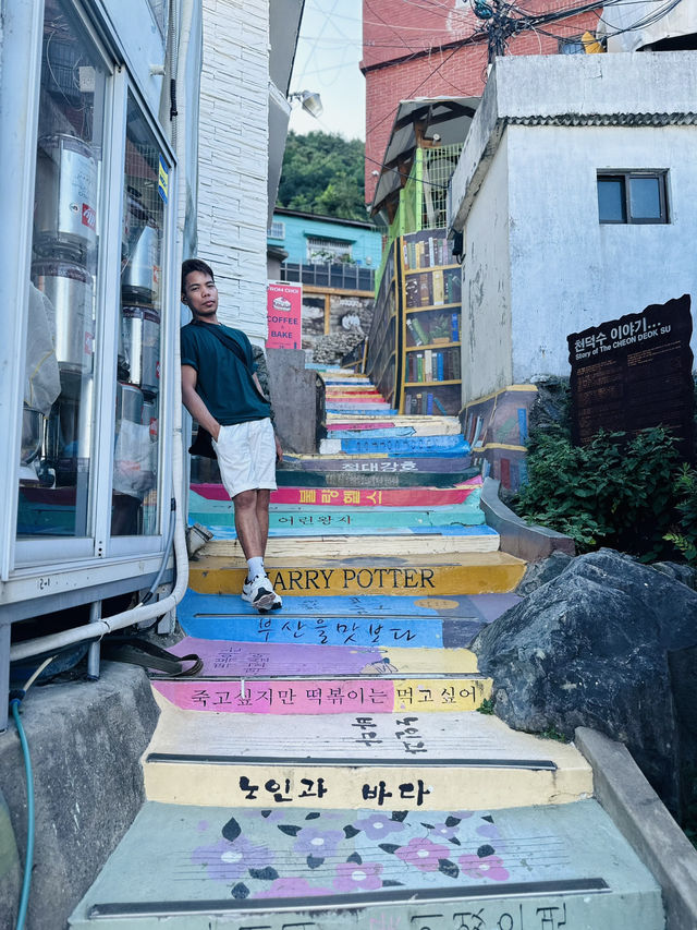 A Colorful Hillside Village
