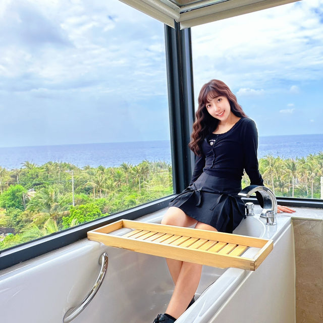 國境之南「墾丁」🏖️  親子住宿首選-南喃夕語・暮日🤍樓中樓海景景觀房