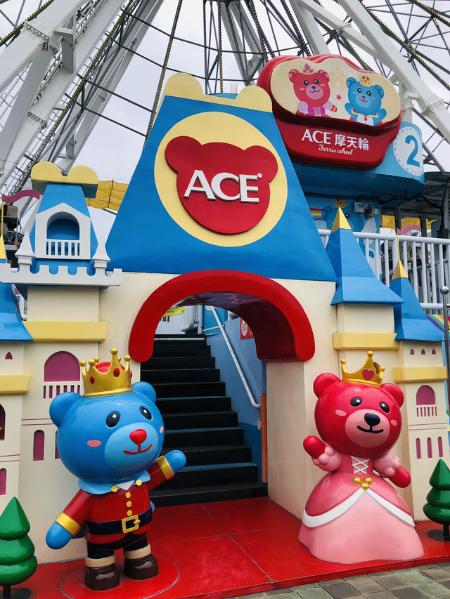 很便宜，很抵玩的一個遊樂園🎠