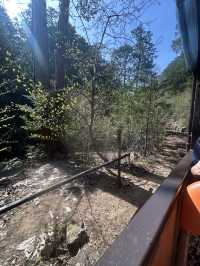 片道、約25分間のトロッコ旅ー❤️