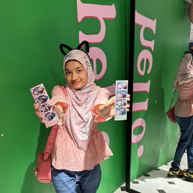 super cute photobooth studio in pasar seni, kl