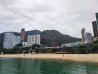 ชายหาดสวย ทางตอนใต้ของเกาะฮ่องกง