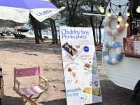 Chubby boy on diet หาดแหลมเจริญ