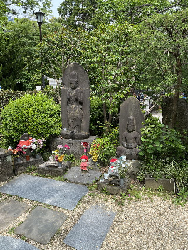 【東京都芝公園🇯🇵 西向観世音と千躰子育地蔵尊】
