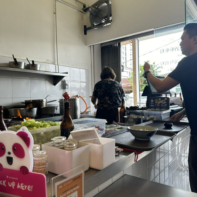 Famous Yipzai Seafood Noodle restaurant in Klang