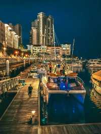 Coastal Chic & Marina Lights: A Night Stroll at Straits Quay