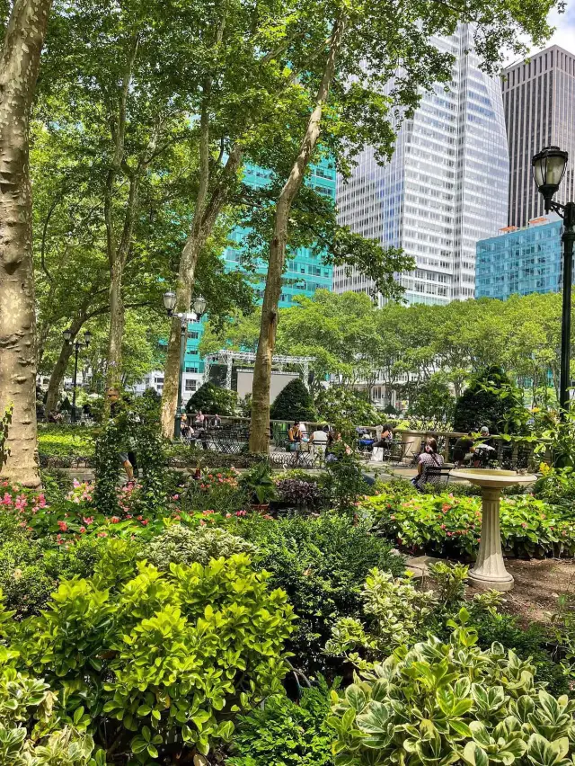 Weekend at Bryant Park