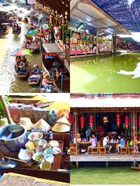 タイの昔ながらの風景に出会える、魅力たっぷりの水上マーケット体験🌿🚣‍♀️🇹🇭
