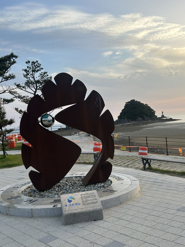 🌸 할미할아비바위의 전설이 깃든, 꽃지해수욕장