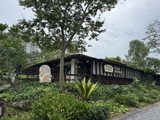 Paws, Pasta & Parkside Pleasures at Grub Bishan