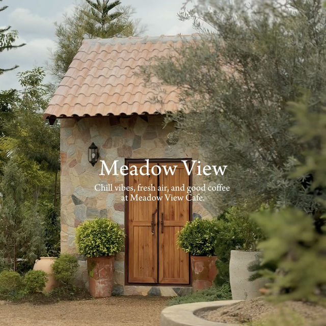 Meadow View Ratchaburi 🤎🎞️🧸💐🪑🍃