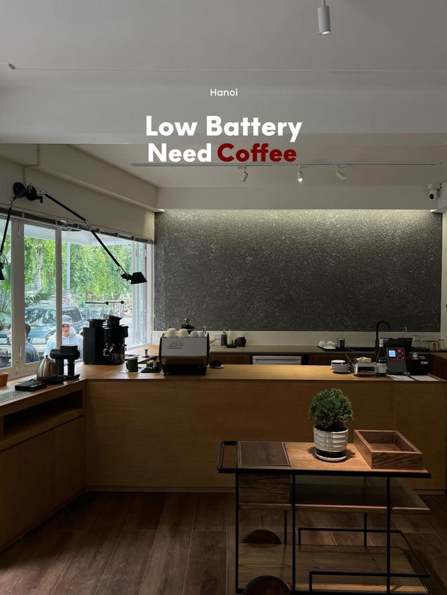 Low Battery Need Coffee
