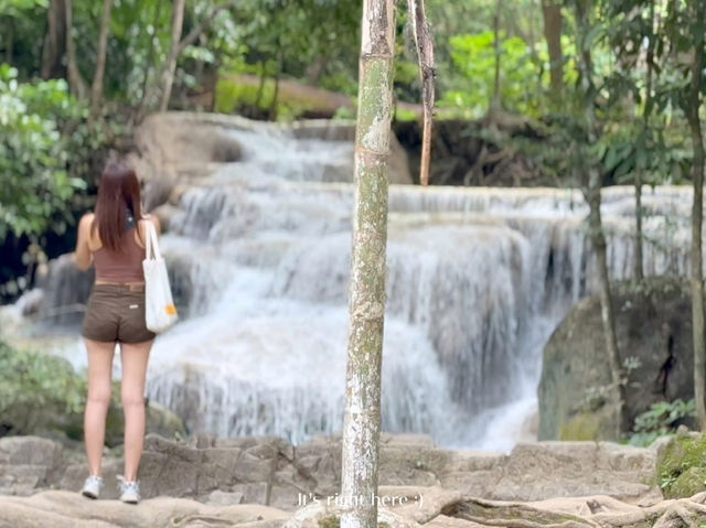 💧🏞️ น้ำตกเอราวัณ – สวรรค์กลางป่ากาญจนบุรี 