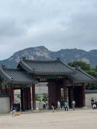 광화문과 경복궁 근정전