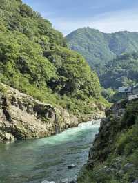 四國｜大步危峽觀光遊覽船｜激流中的自然震撼