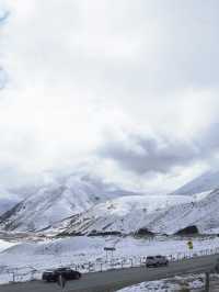 紐西蘭南島｜Lindis Pass｜經典山口風景線，遼闊公路上的靜謐震撼 ❄️🛣️