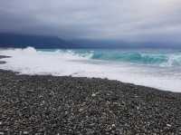 🌊✨ Qixingtan Beach, Hualien — Nature’s Peaceful Masterpiece 