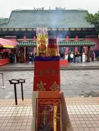 ไปไหว้พระขอพรที่วัดแชกงหมิวที่ฮ่องกง