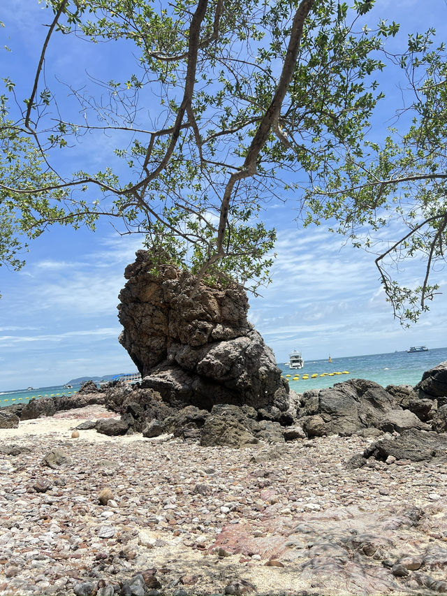 เกาะล้าน  หาดตายาย  บรรยกาศดีมาก น้ำใส