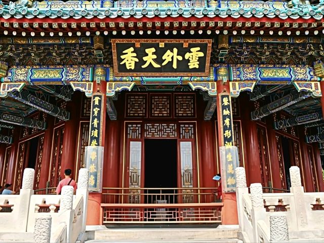 The Grand Tower of Buddhist Incense in Longevity Hill