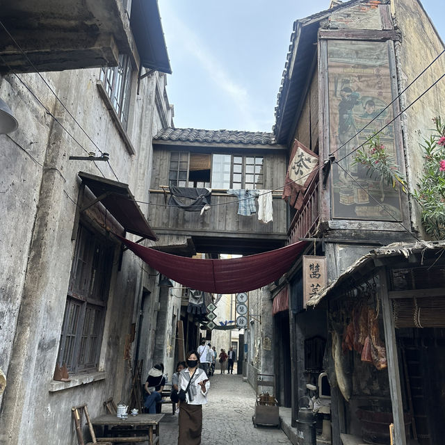 打卡必去❗️上海影視樂園，民初年代電影拍攝場地🎬