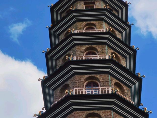 런던 큐 가든을 가다! 왕립식물원의 중국탑