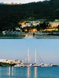 황금빛 석양이 물든 마을, 산토리니 이아