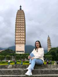 เจดีย์สามองค์ วัดฉงเซิ่ง เมืองต้าหลี่